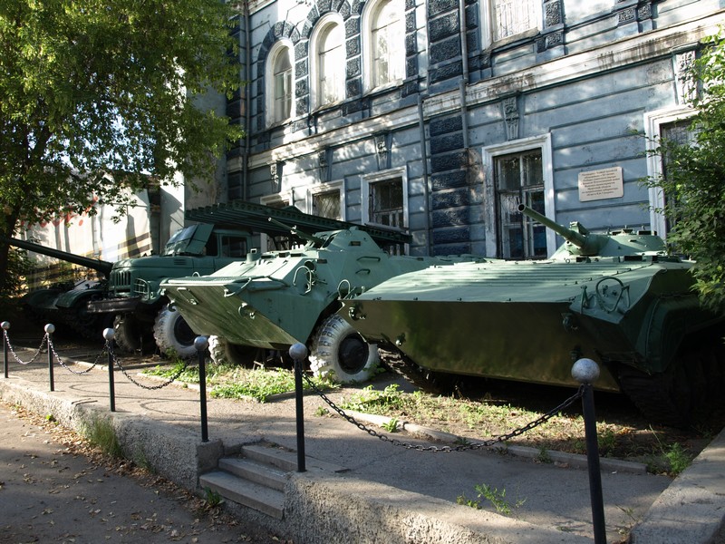 Открытая площадка Музея боевой славы Иркутска