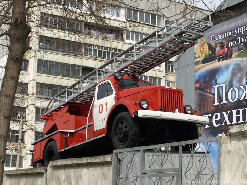 Пожарная машина АЛГ-17(51) (Тула)